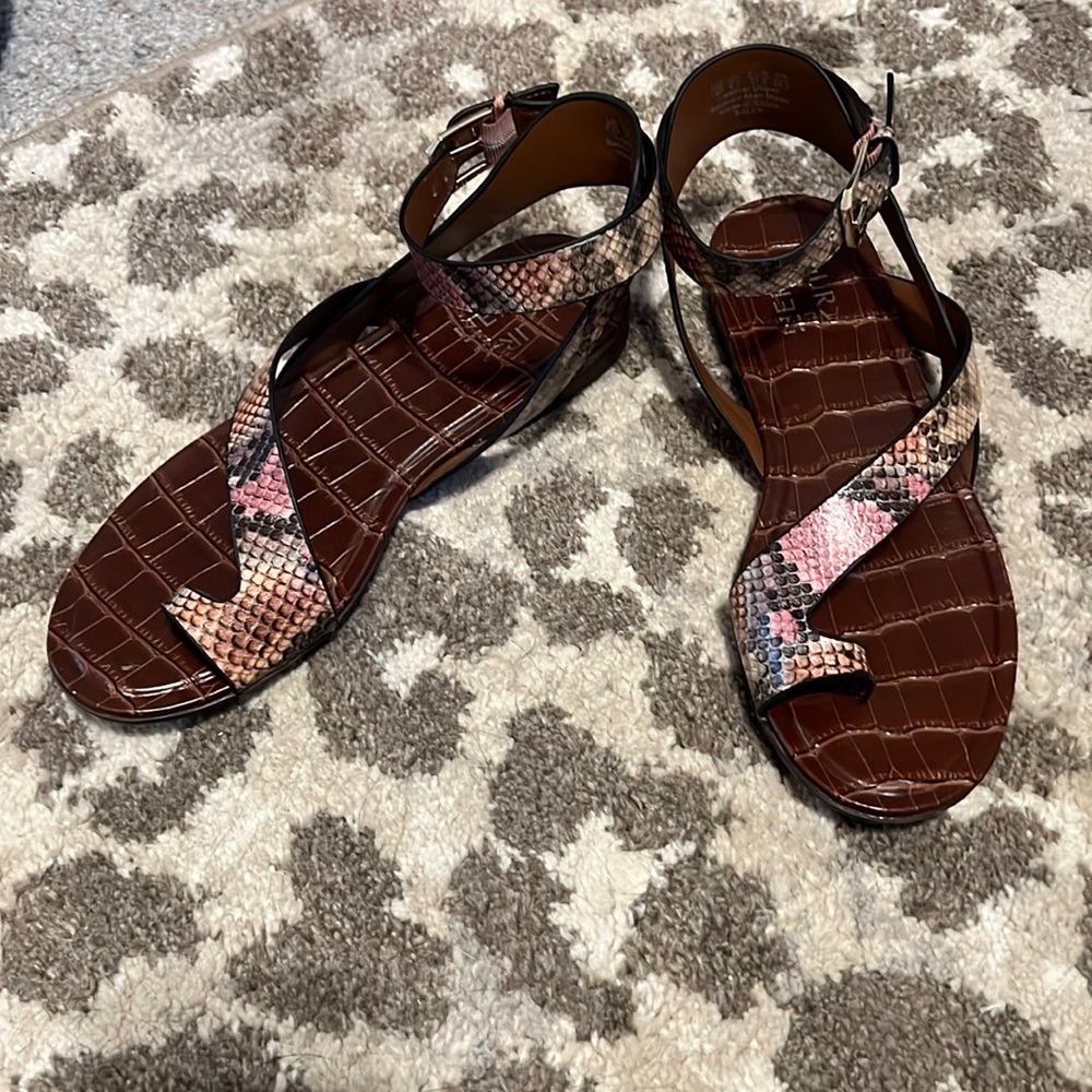 Naturalizer snakeskin sandals